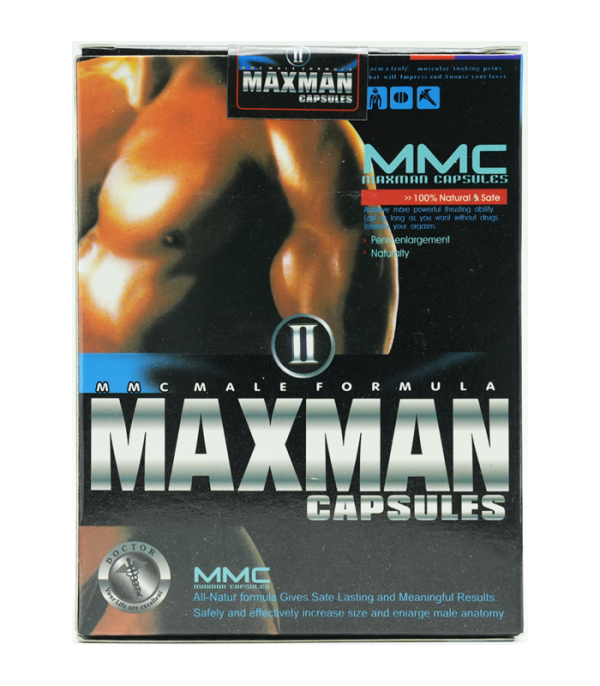 MAXMAN二代60顆 美國原裝 男性陰莖增大增粗保健品