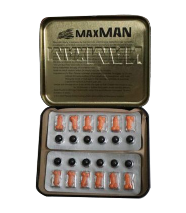 Maxman 鐵盒裝 24顆入 增粗增大 強化硬度 男性保健推薦：圖片 2