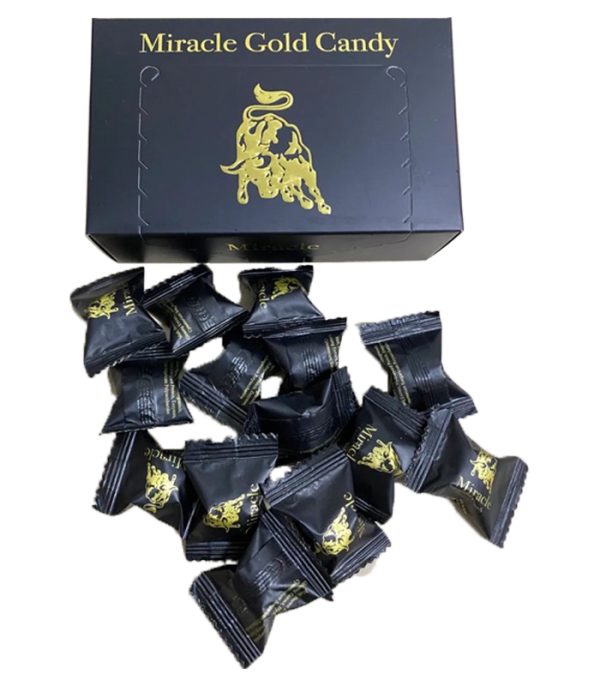 金牛汗馬糖 | Miracle Gold Candy 焦糖味 牛牛糖 30顆/盒：圖片 2