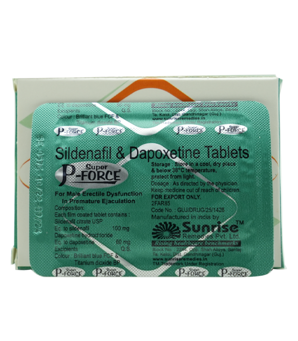 必利吉Super P Force 160mg 綠P 雙效持久藥 助勃延時 治療早洩陽痿：圖片 4