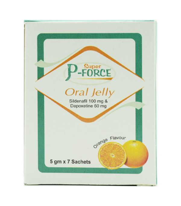 雙效威而鋼果凍160mg Super P Force Oral Jelly 快速助勃延時持久