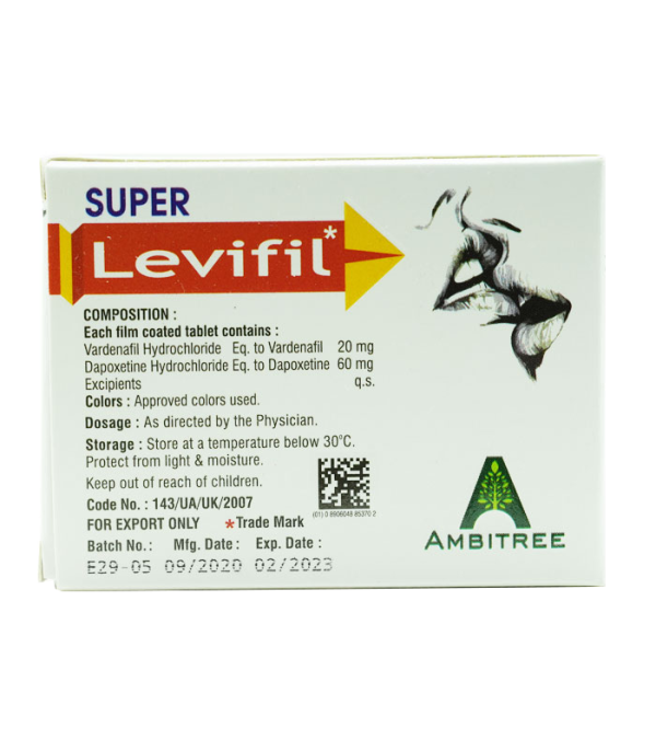 雙效樂威壯 Super-Levifil 超級樂威壯 助勃延時雙效合一：圖片 2